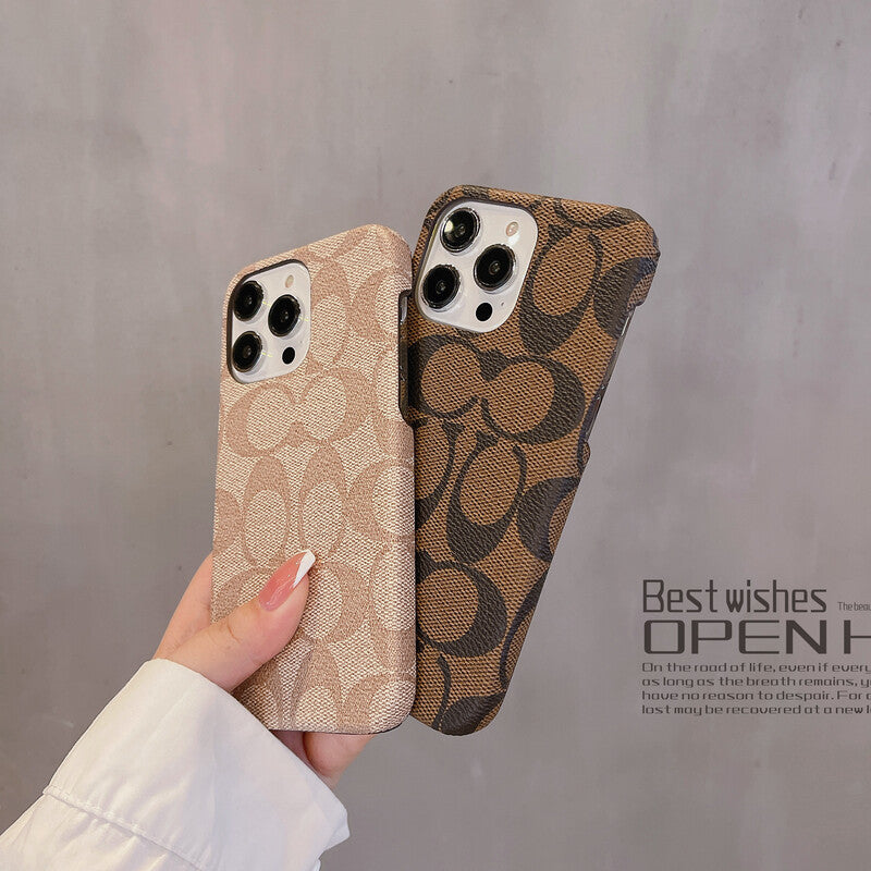 Klassisk klassisk iPhone-etui Kaffe -JDK241426