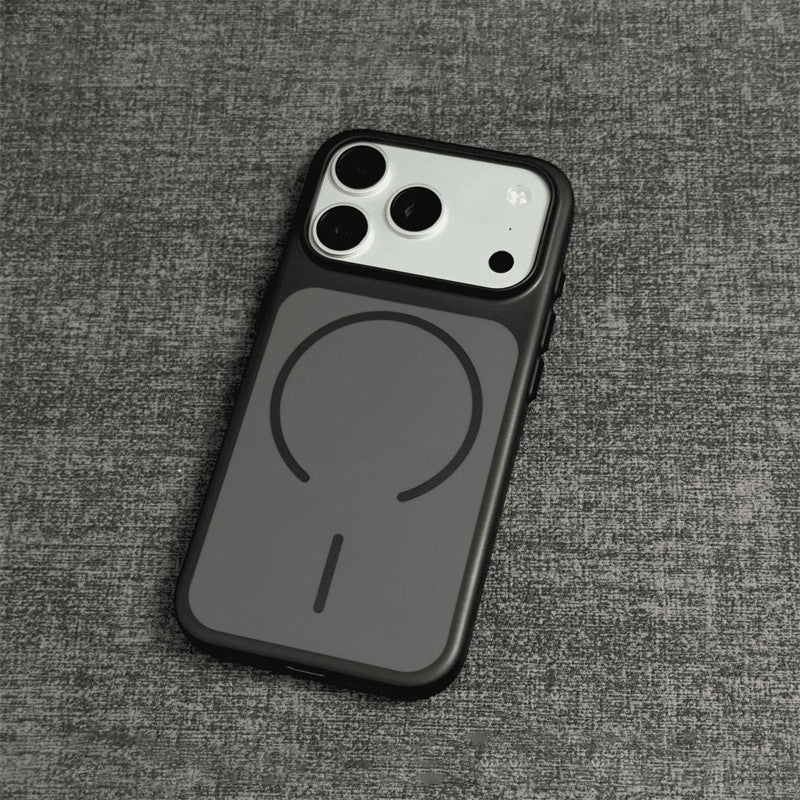 Matte Magnetic iPhone Case: Slim Protection, Wireless Charging Ready