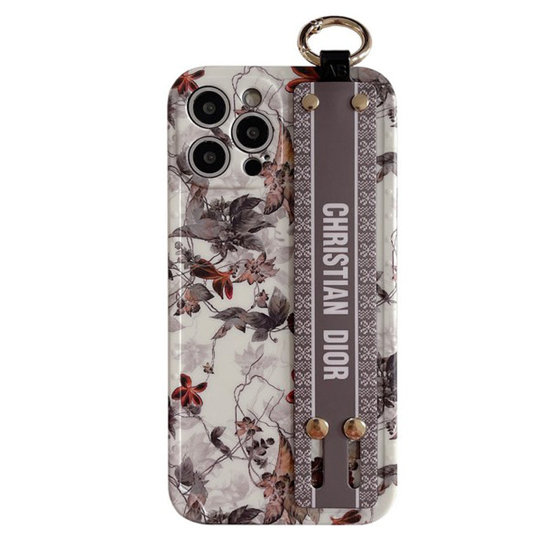 Fashion Maple Leaf Wristband iPhone-etui