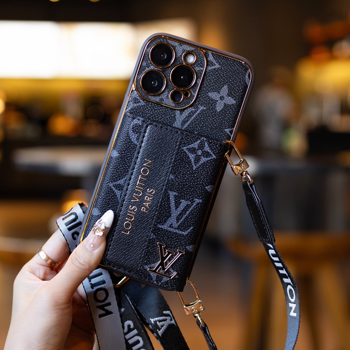 New Classic Luxury Card Holder Phone Case  02