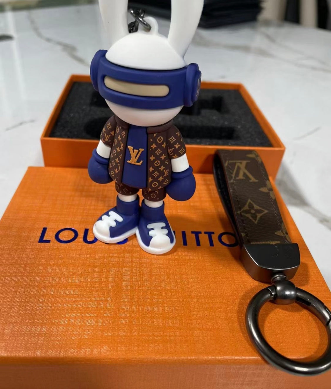 Portachiavi di lusso con pupazzi
