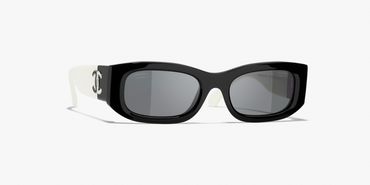 Fashion rektangel acetat solbriller