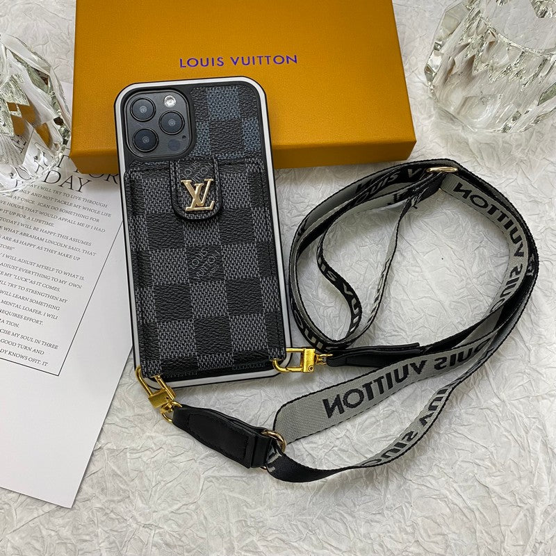 Luksus Card Bag Chain iPhone etui