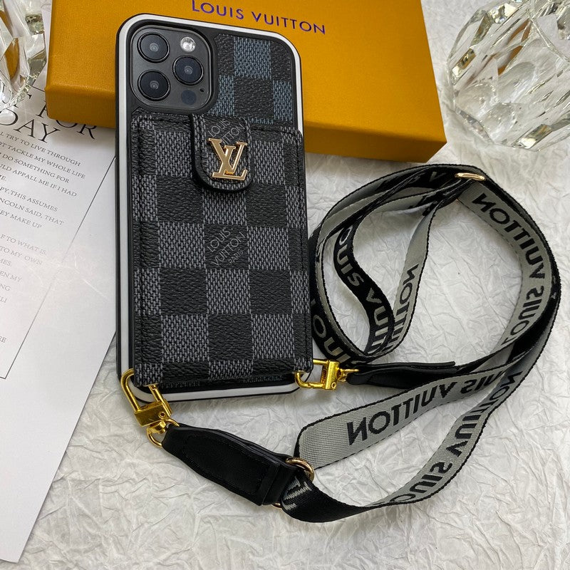 Luksus Card Bag Chain iPhone etui