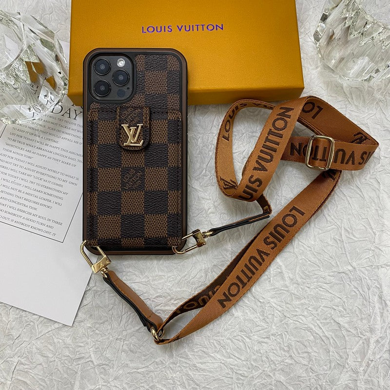 Luksus Card Bag Chain iPhone etui