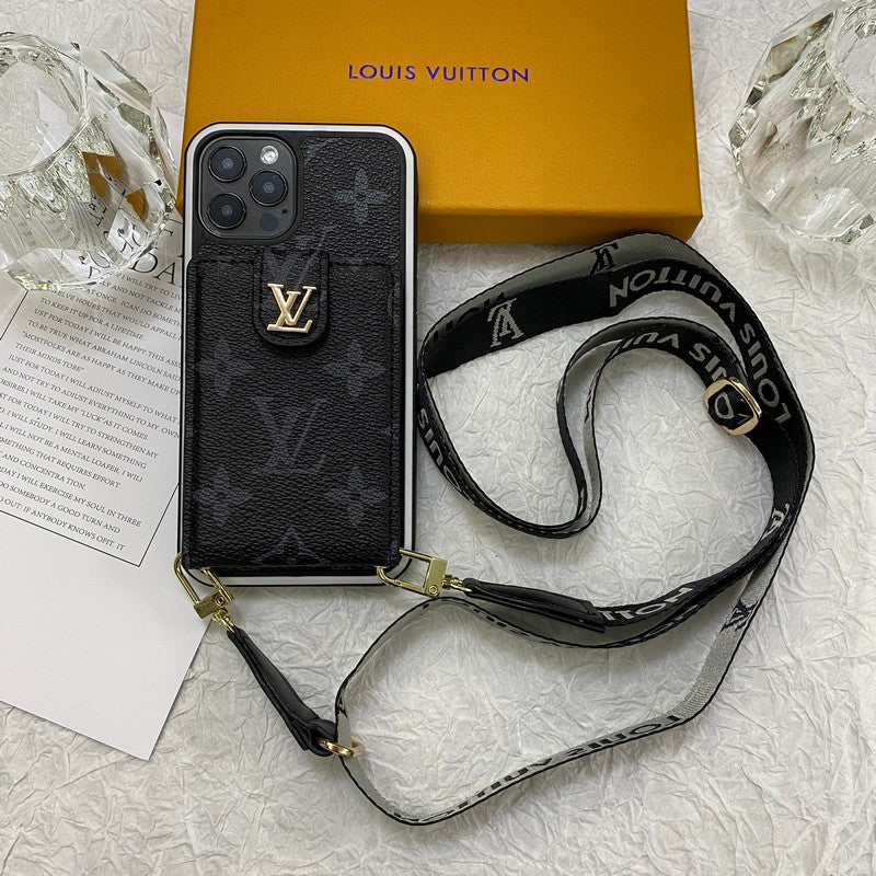 Luksus Card Bag Chain iPhone etui