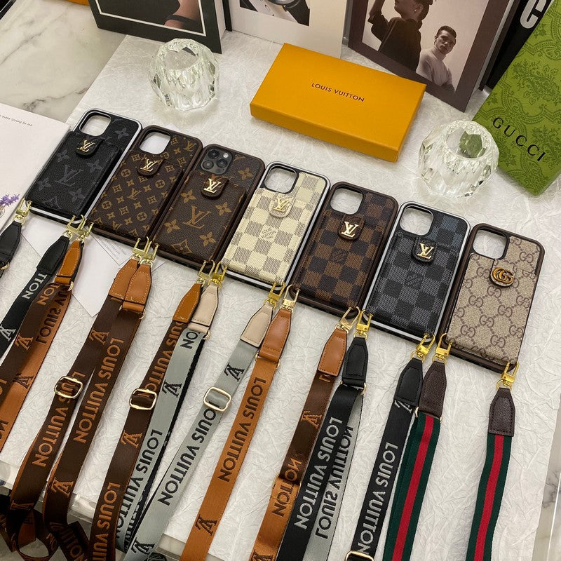 Luksus Card Bag Chain iPhone etui