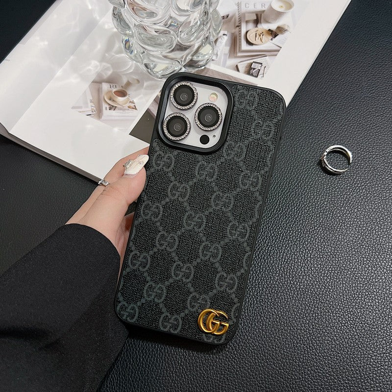 Premium klassisk farve iPhone-cover