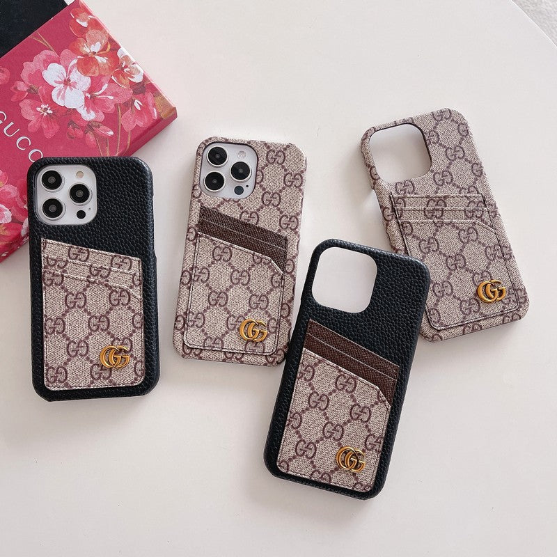 حقيبة بطاقات مميزة لحافظة iPhone الكلاسيكية