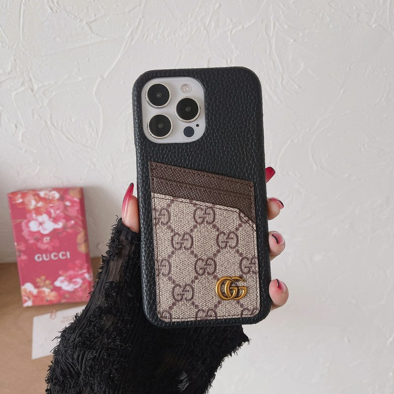 حقيبة بطاقات مميزة لحافظة iPhone الكلاسيكية