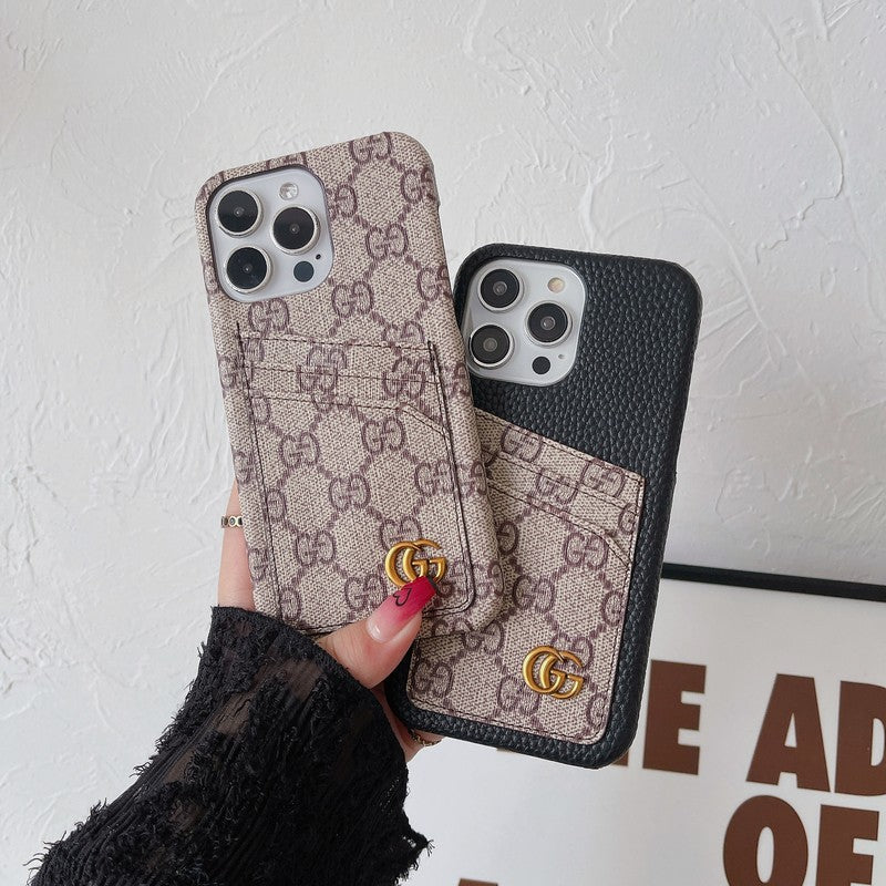 حقيبة بطاقات مميزة لحافظة iPhone الكلاسيكية
