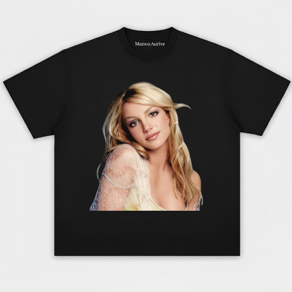 MaisonAurive Washed Edgy Street Tee – Singer Portrait Waterwashed Charcoal