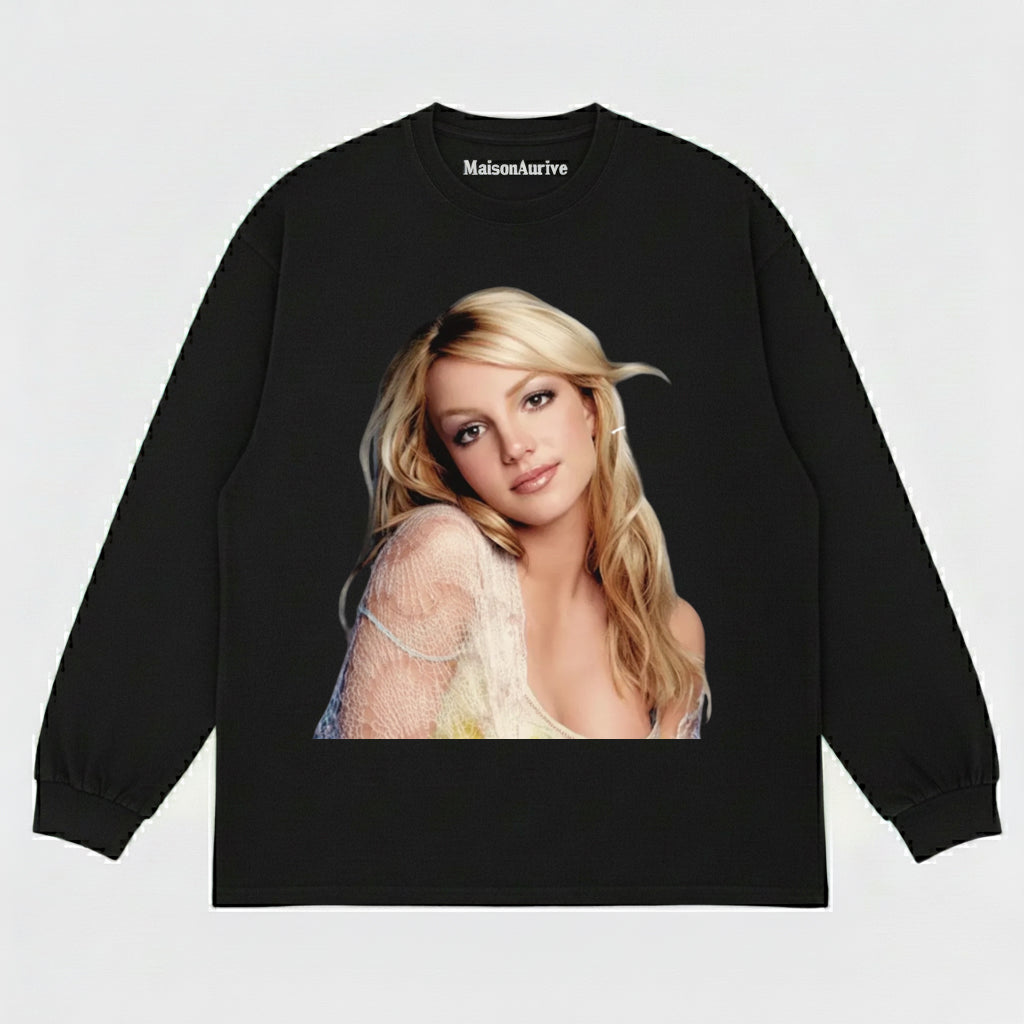 MaisonAurive Washed Edgy Street Tee – Singer Portrait Waterwashed Charcoal