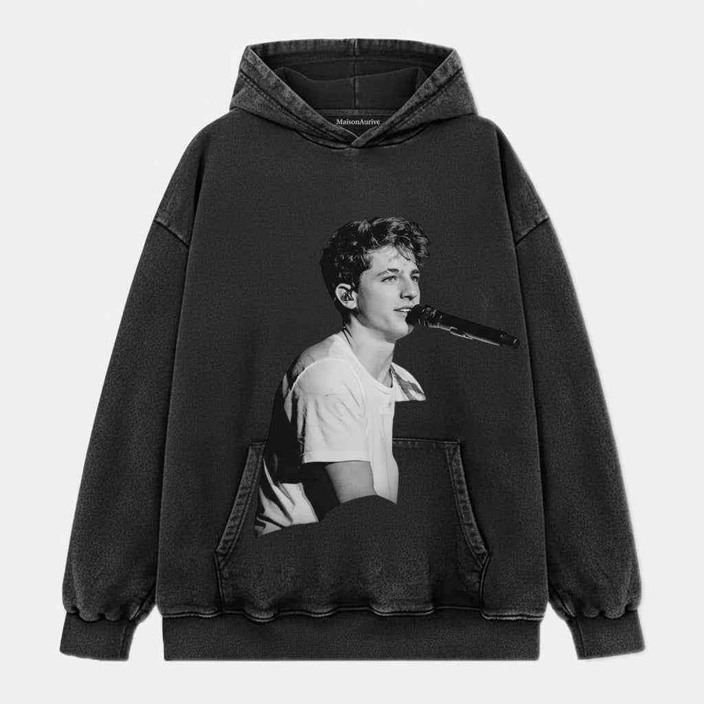 MaisonAurive Charlie Puth Vintage Tee