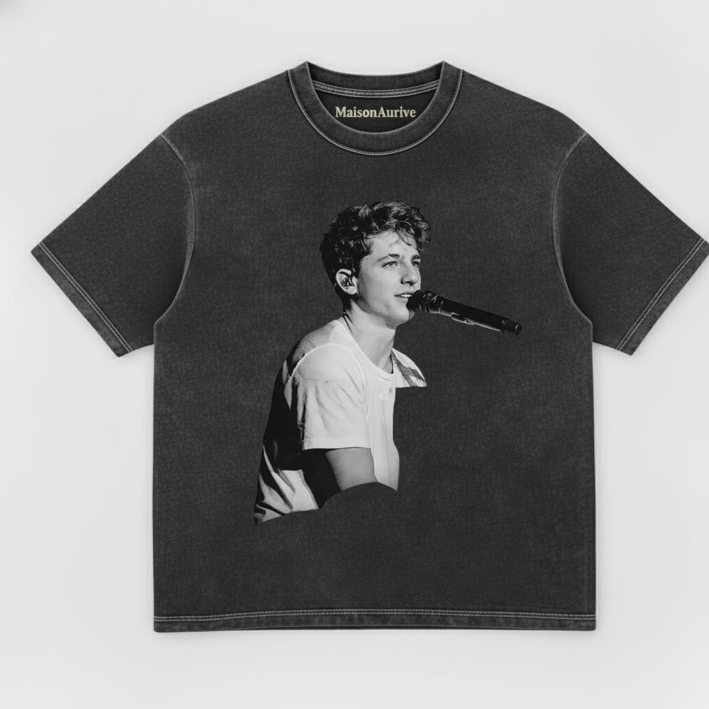 MaisonAurive Charlie Puth Vintage Tee