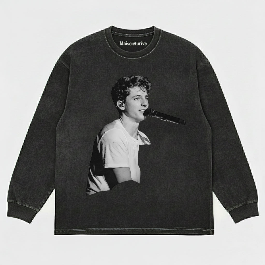 MaisonAurive Charlie Puth Vintage Tee
