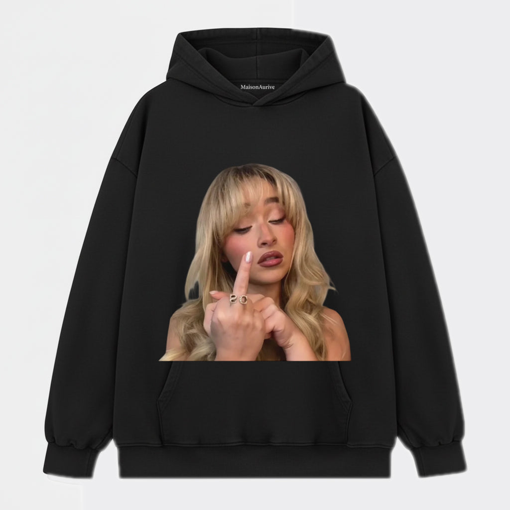 MaisonAurive ウォッシュド ヒップホップ T シャツ – ウォーターウォッシュド グレー - POP ICON V2 TEE