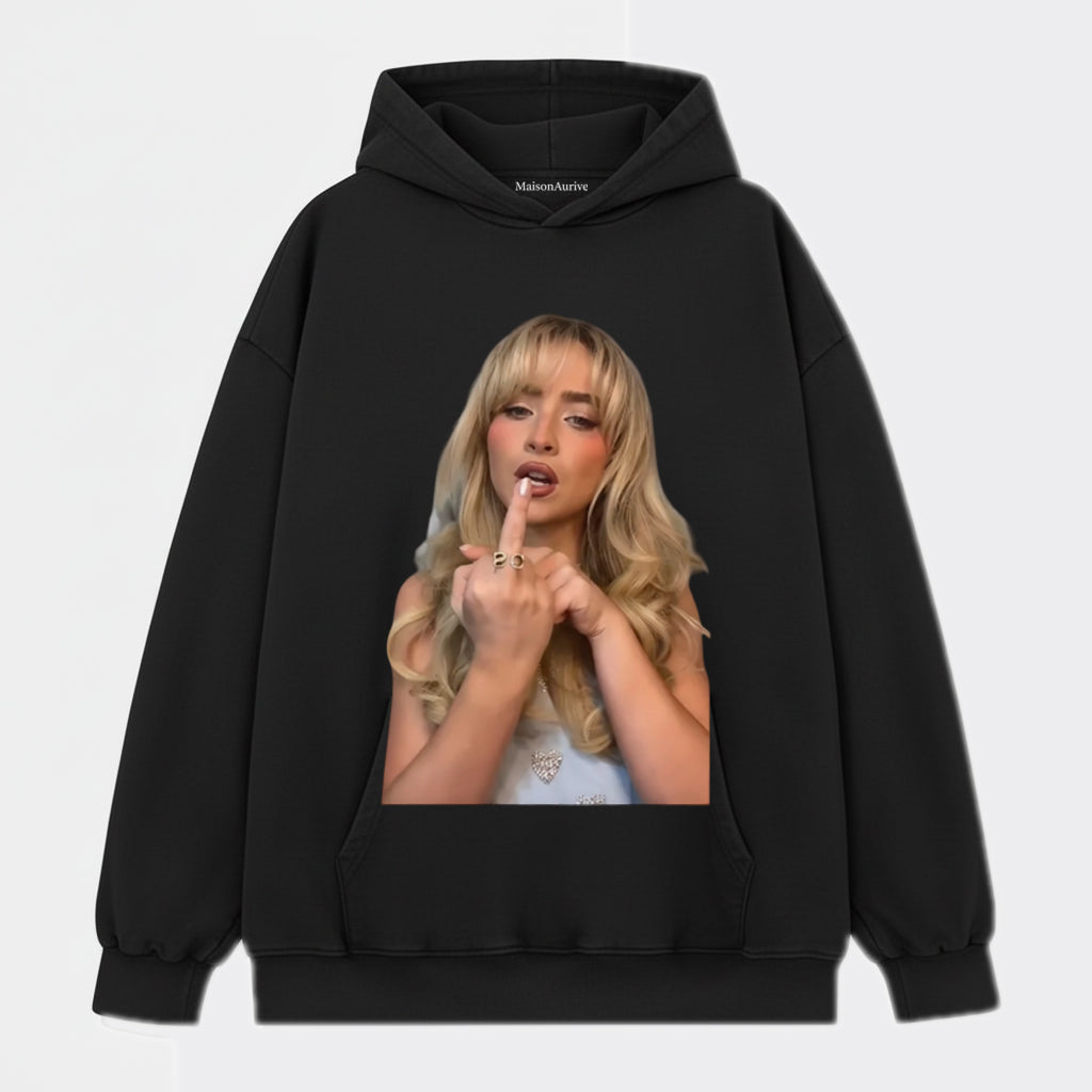 MaisonAurive ウォッシュド ヒップホップ T シャツ – ウォーターウォッシュド グレー - POP ICON V3 TEE