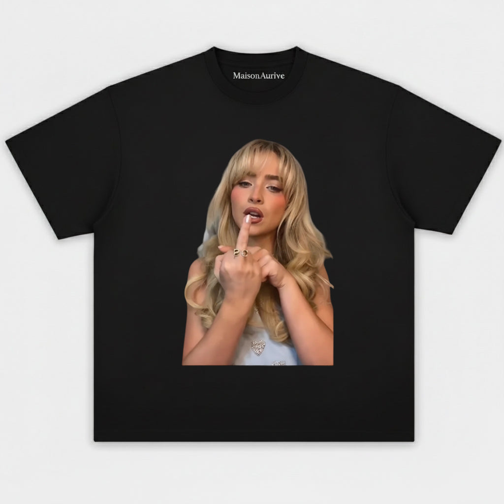 MaisonAurive ウォッシュド ヒップホップ T シャツ – ウォーターウォッシュド グレー - POP ICON V3 TEE