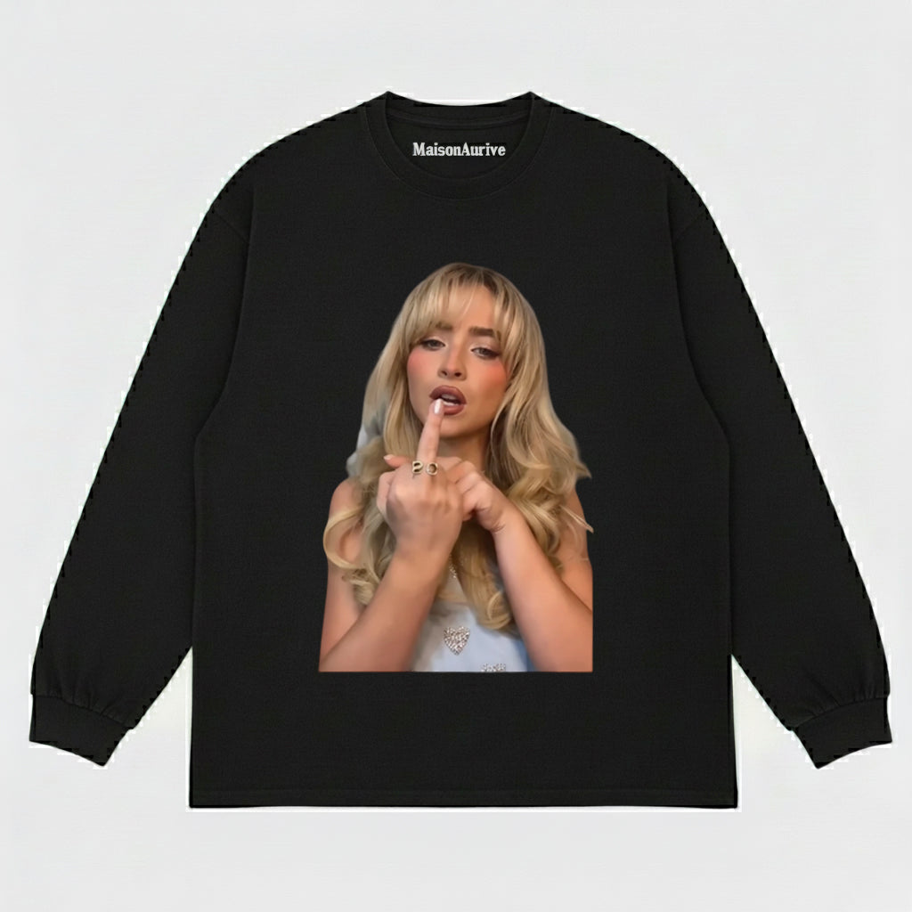 MaisonAurive ウォッシュド ヒップホップ T シャツ – ウォーターウォッシュド グレー - POP ICON V3 TEE