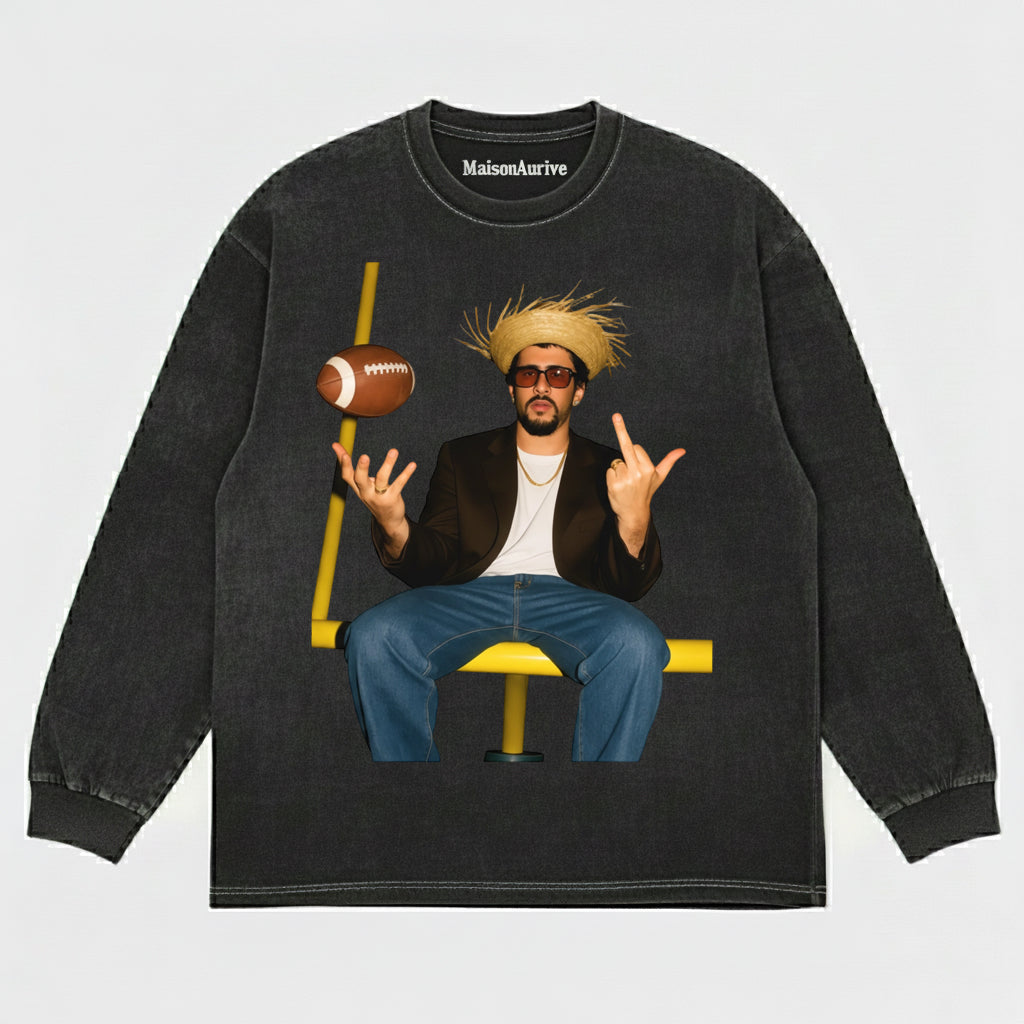 MaisonAurive ブラック ヒップホップ T シャツ – エミネム プリント