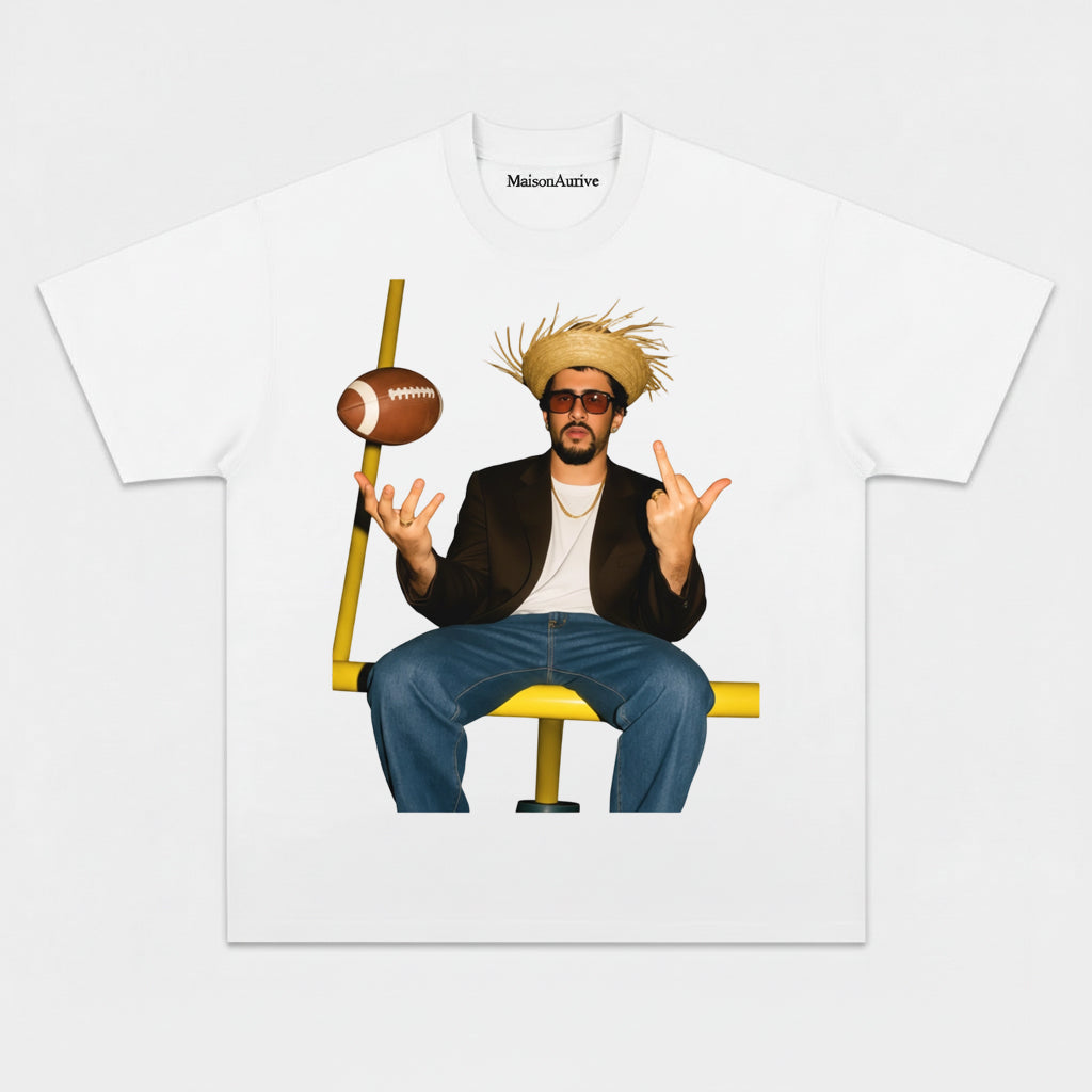 MaisonAurive ブラック ヒップホップ T シャツ – エミネム プリント