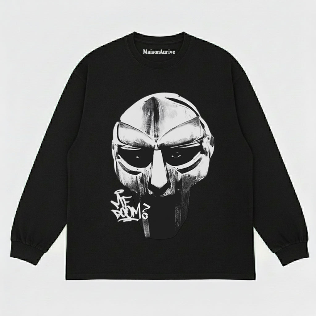 MaisonAurive ウォッシュド ヒップホップ T シャツ – ブラック |ホワイト |ウォーターウォッシュド グレー - ヒップホップ マスク グラフィック