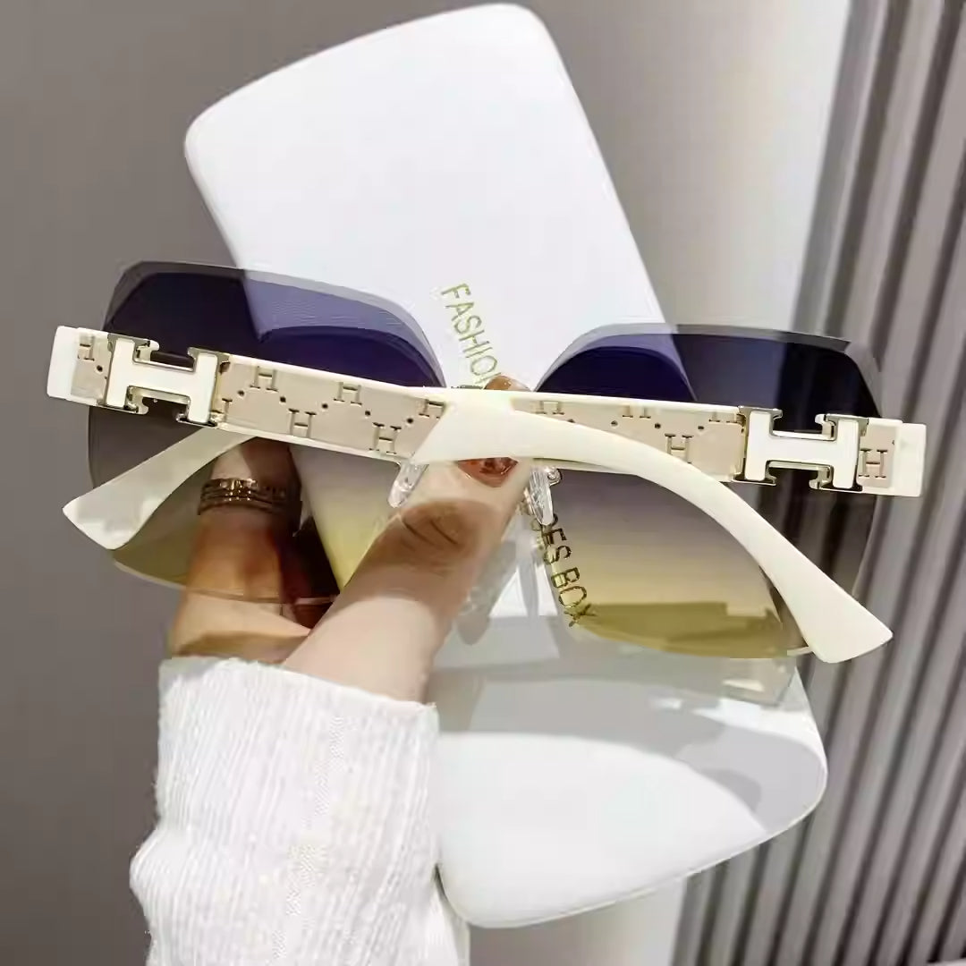 Lunettes de soleil H de luxe personnalisées