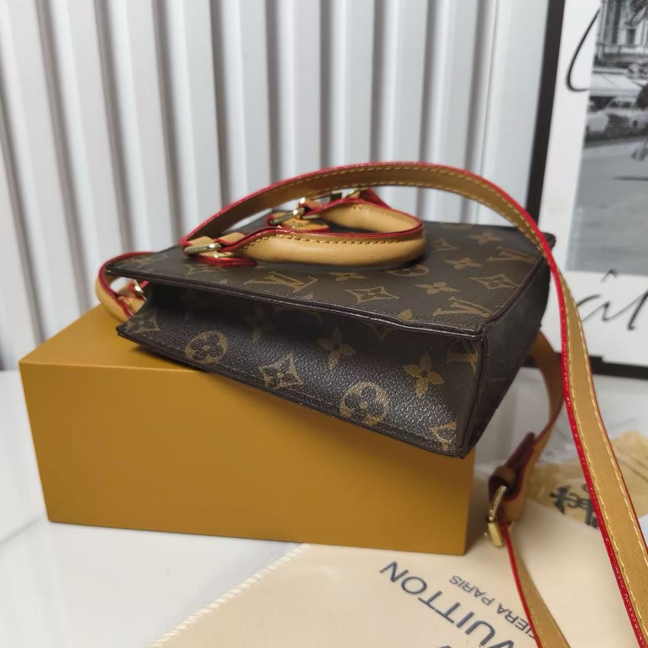 Borsa tote classica con tracolla