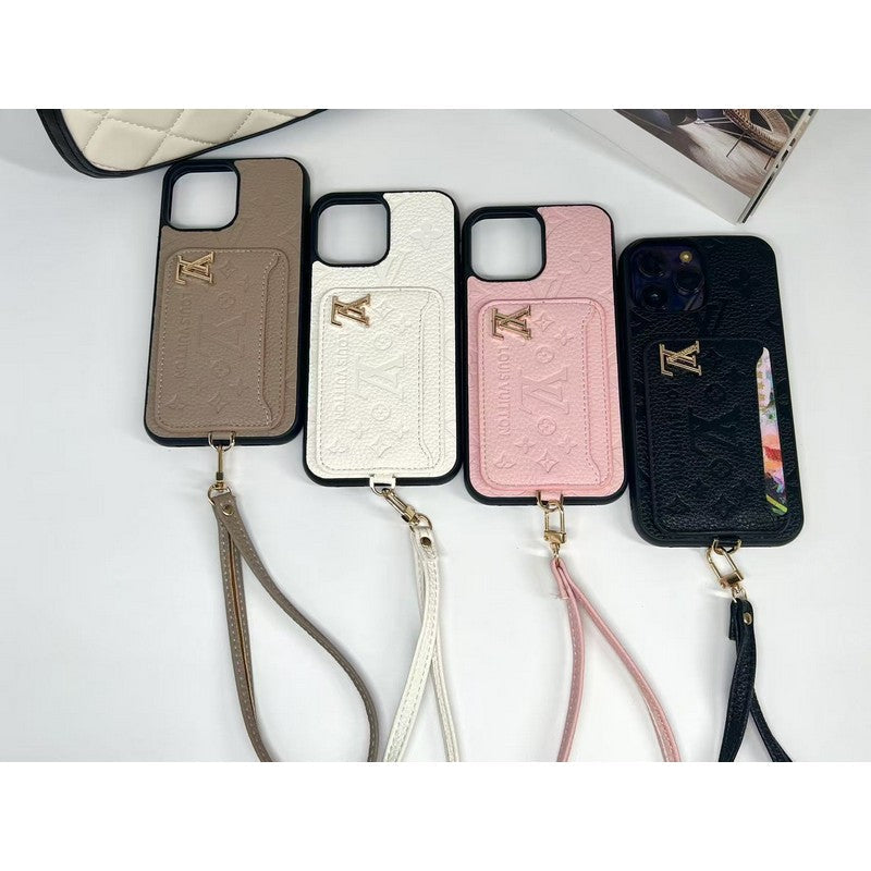 حقيبة بطاقات فاخرة بأربعة ألوان لهاتف iPhone