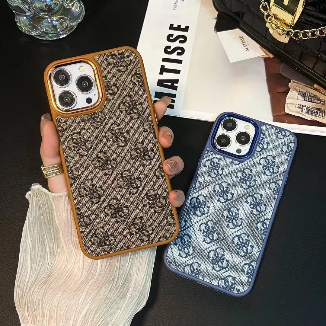 Gul luksus iPhone etui-MD231025