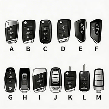 Top Grain Leather Volkswagen key Case