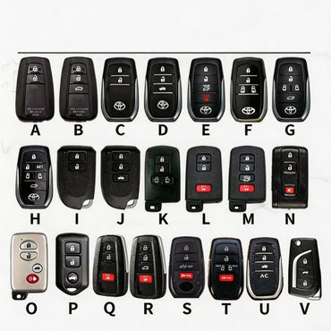Top Grain Leather Toyota key Case