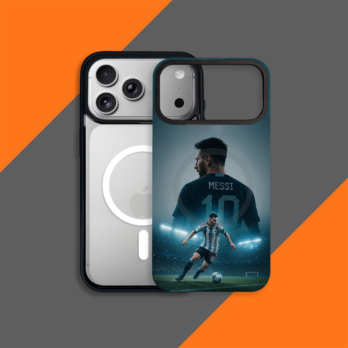 Football Legends Magnetic Phone Case – Stødsikker blød TPU med udskiftelig bagside