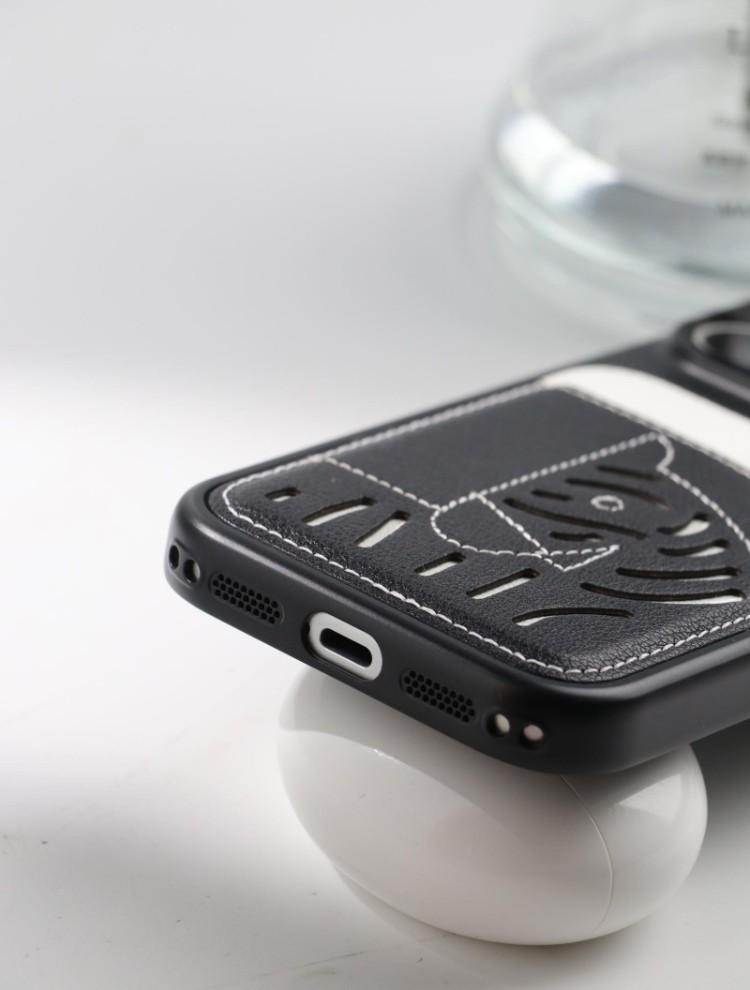 2026 New Premium Leather Card Slot iPhone Case – Limited Edition Year of the Horse