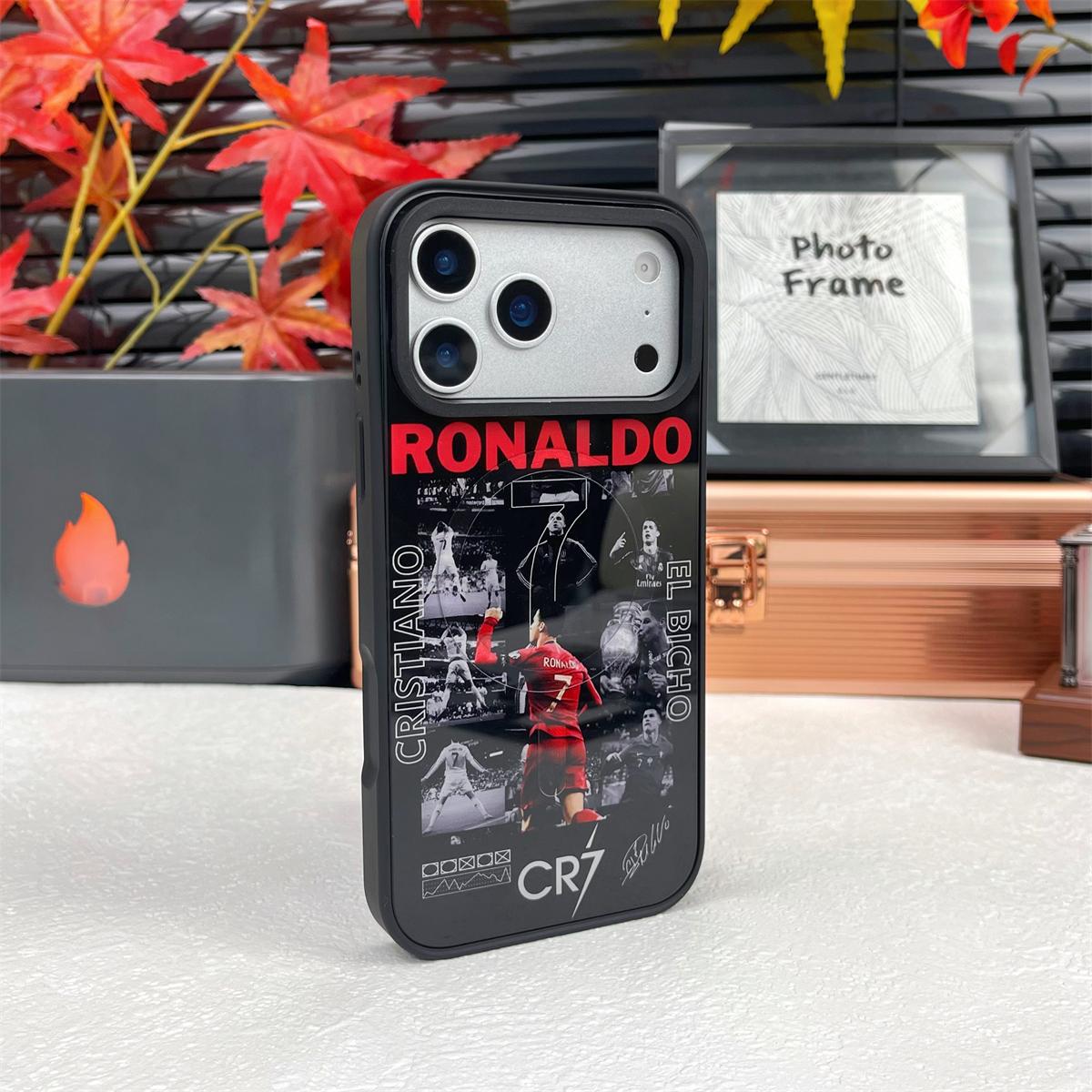 Football Legends Magnetic Phone Case – Stødsikker blød TPU med udskiftelig bagside