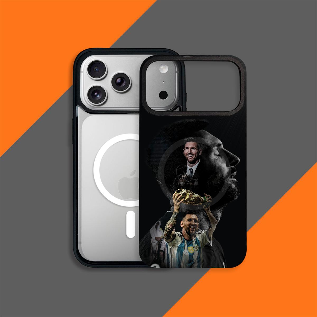 Football Legends Magnetic Phone Case – Stødsikker blød TPU med udskiftelig bagside