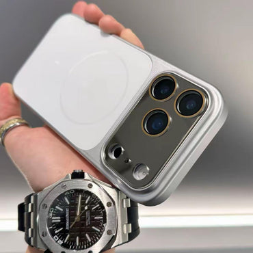 MagSafe Compatible iPhone Case — Metallic Full Protection