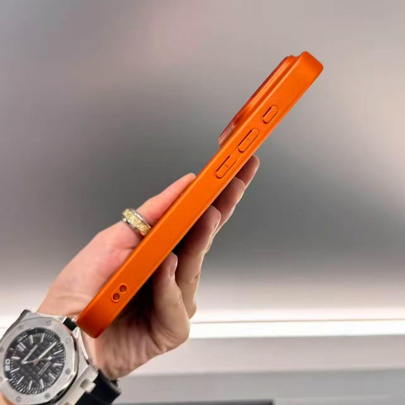 MagSafe Compatible iPhone Case — Metallic Full Protection