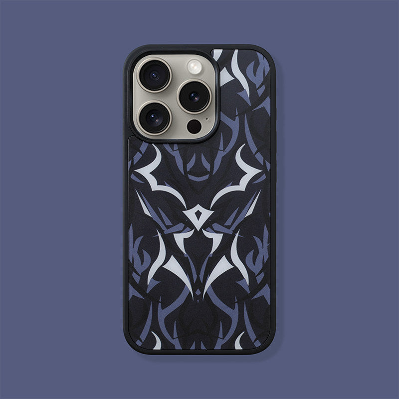 適用於 iPhone 的終極深色圖案盔甲手機殼
